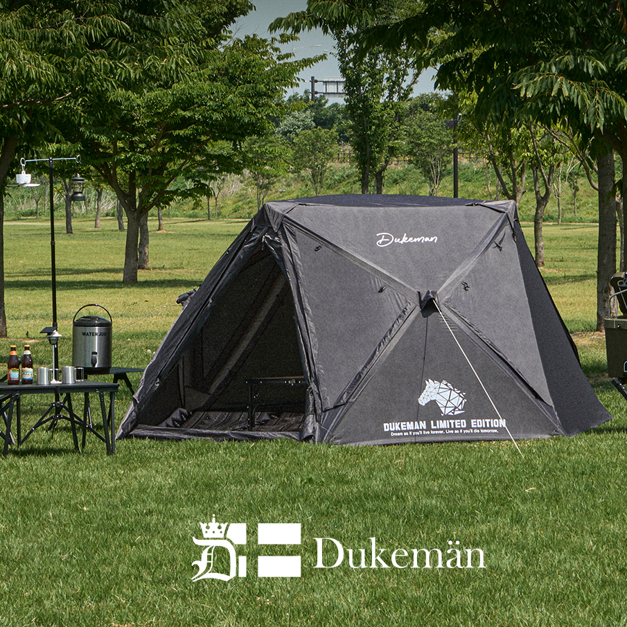 듀크만  리미티드에디션 원터치 텐트 5-6인용 옥스포드 원단