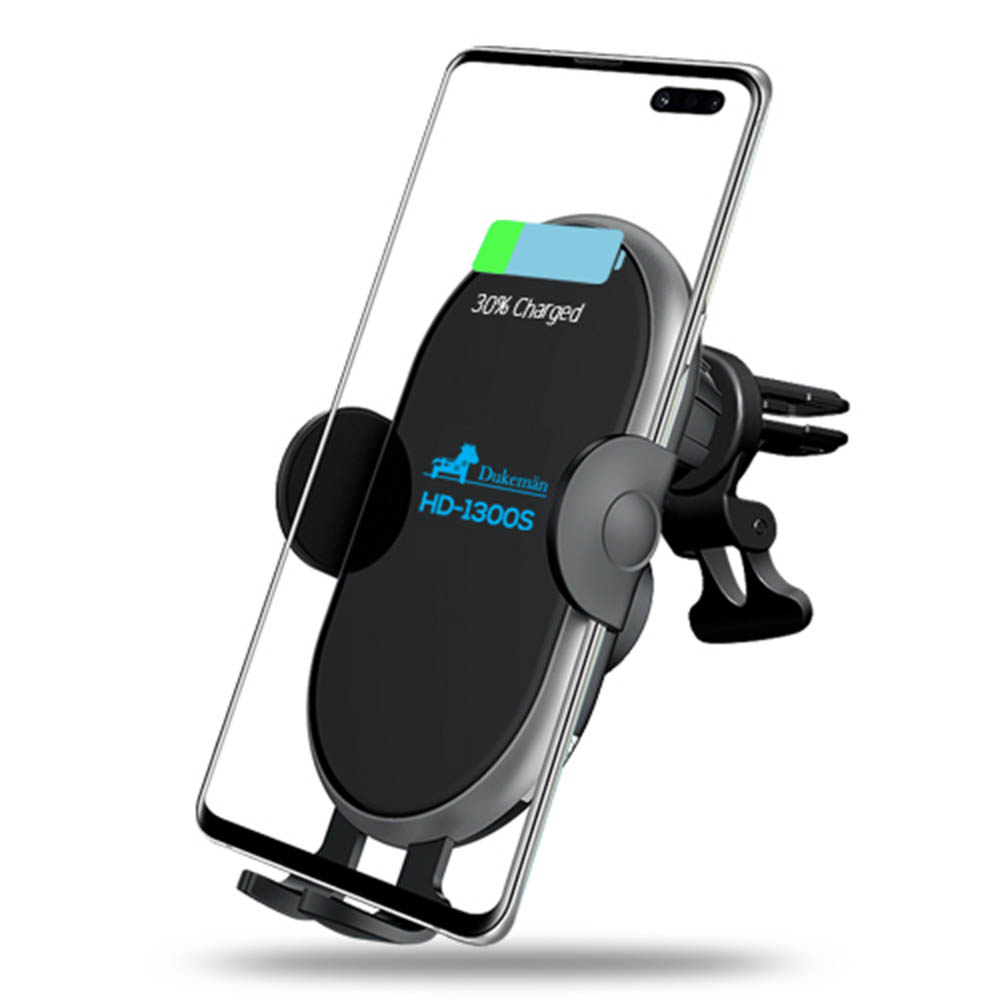 듀크만 고속 무선충전 자동거치대 HD-1300S (차량용)